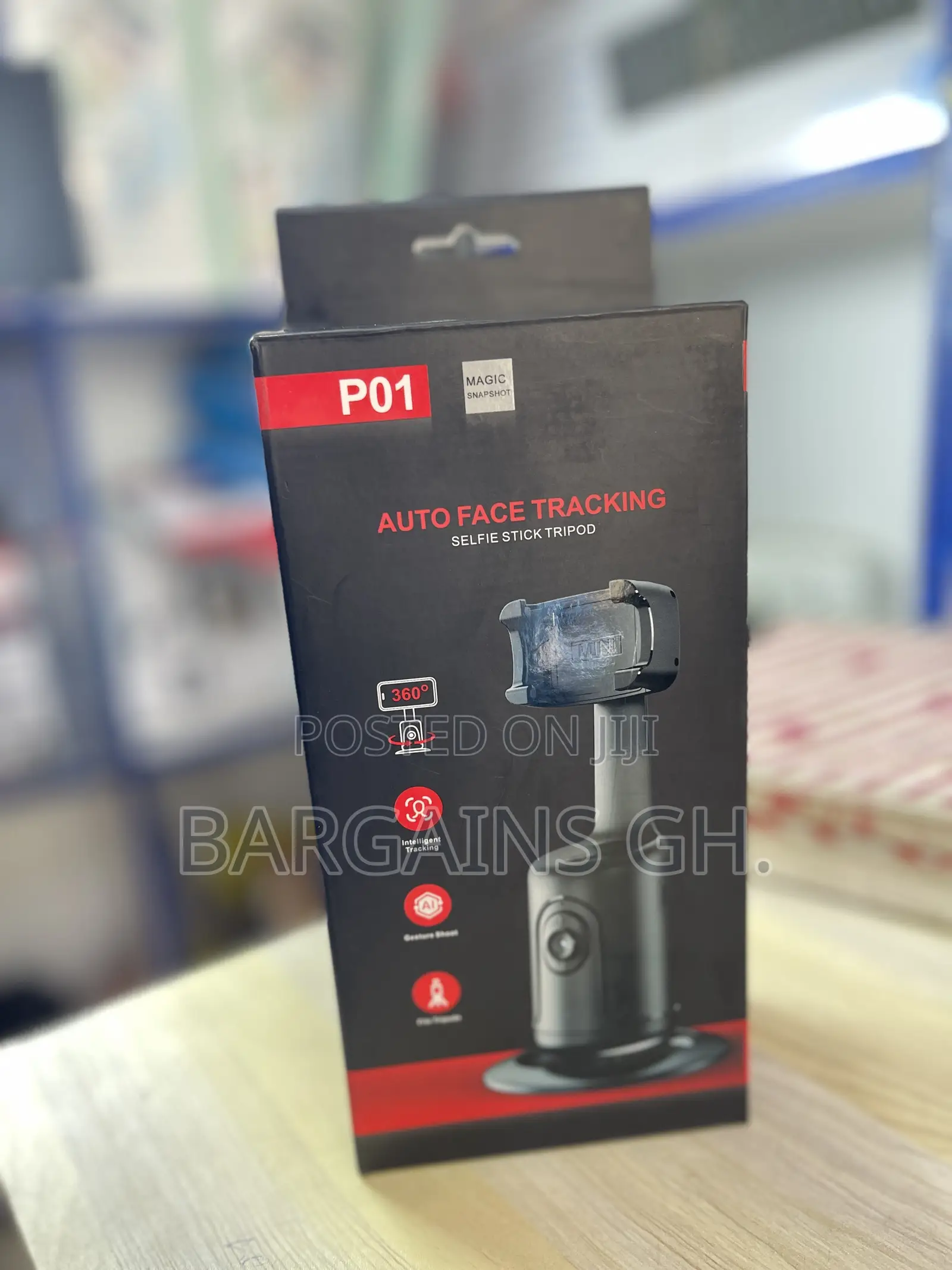 Magic Snapshot Selfie Stick Tripod With Auto Face Tracking