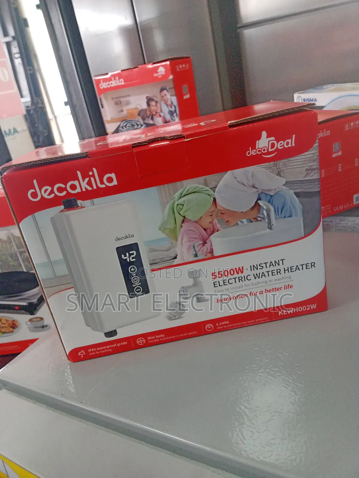 Decakila Electric Water Heater Brand New Electric Heater