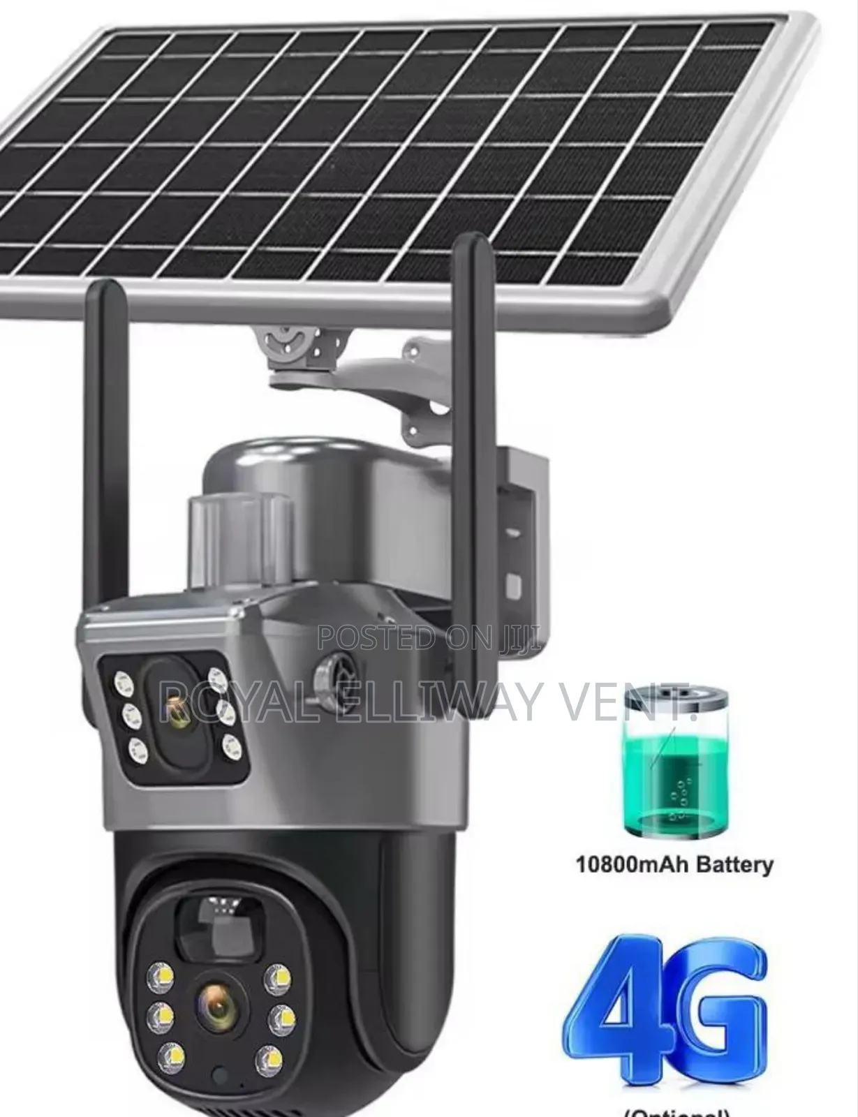 Solar Dual PTZ Camera