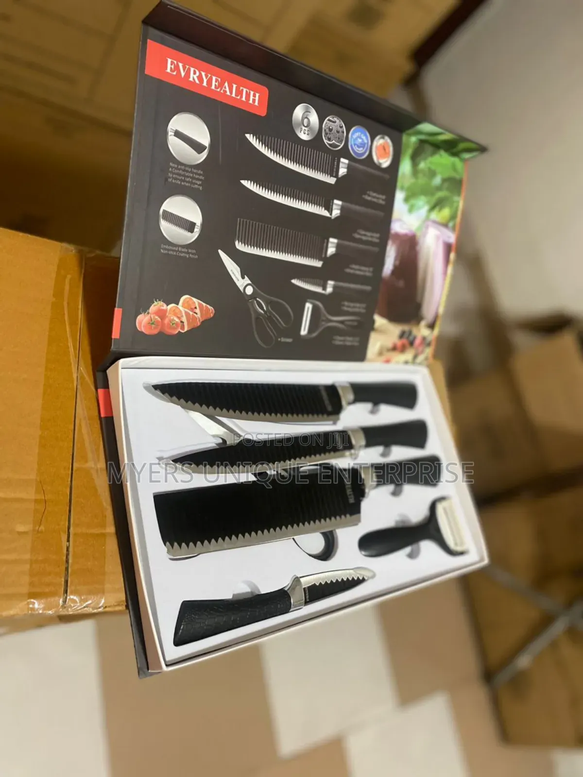 Sharp 6 Pieces Knife Set