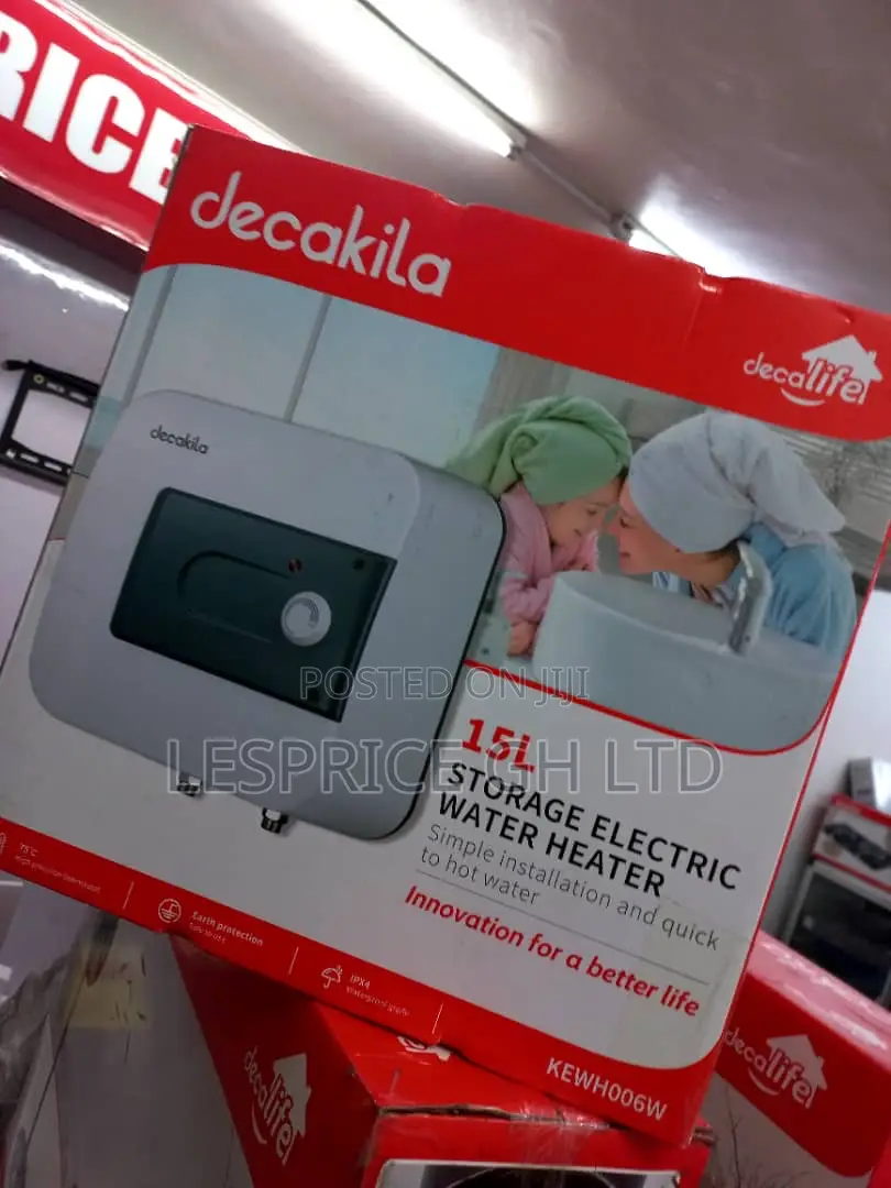 Top Quality//Decakila 15L Electric Water Heater
