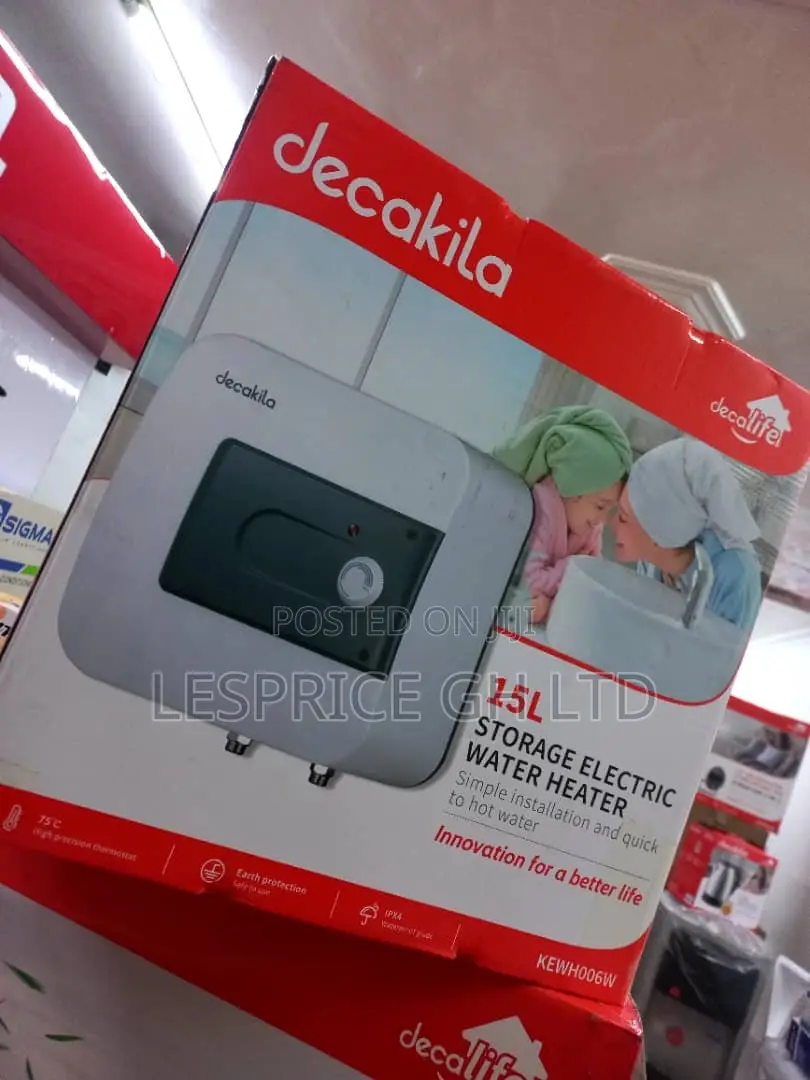 Decakila 15L Water Heater to High Boiling Point