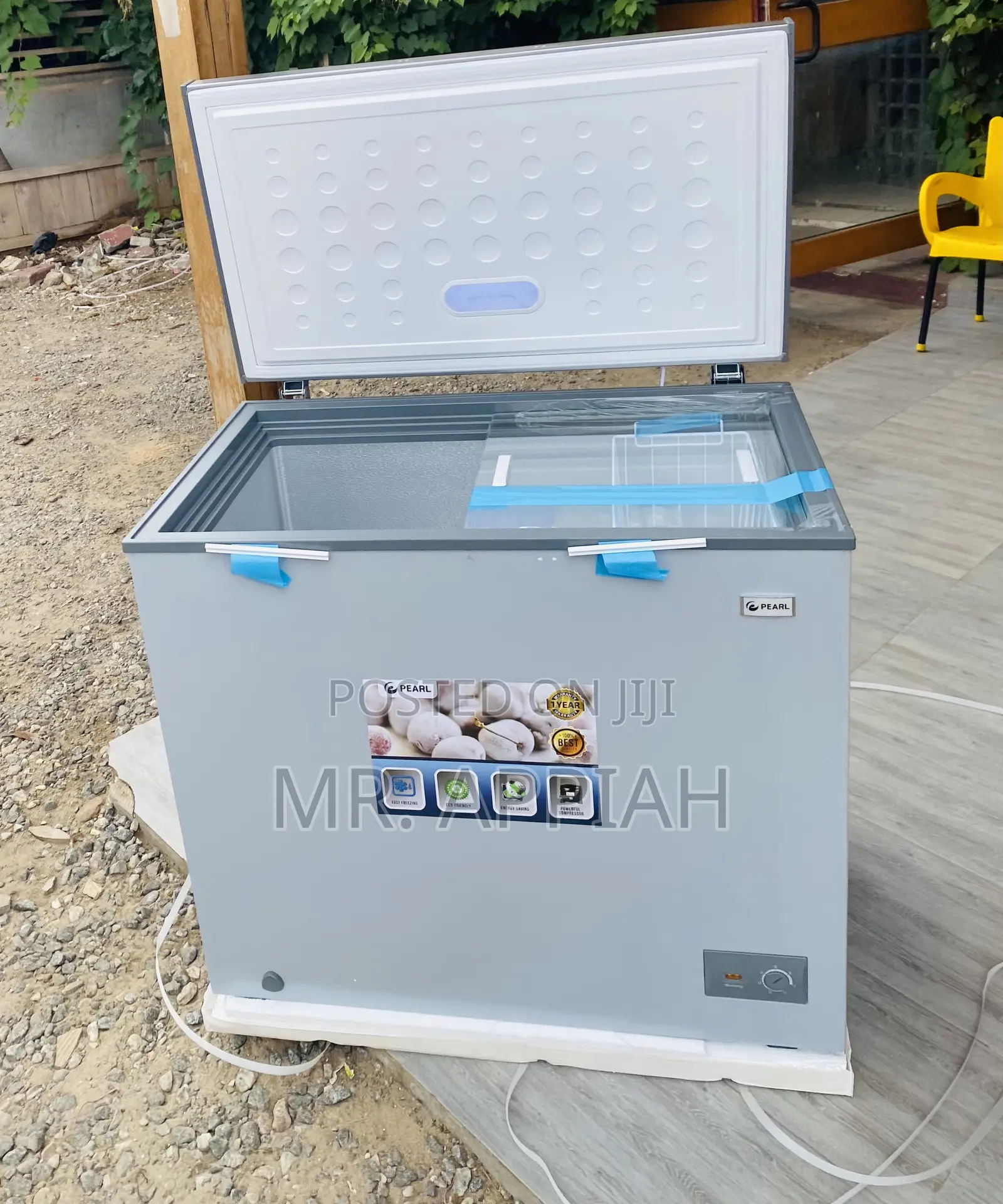Latest And Affordable Pearl PCF-240 😊 Chest Freezer,Gray