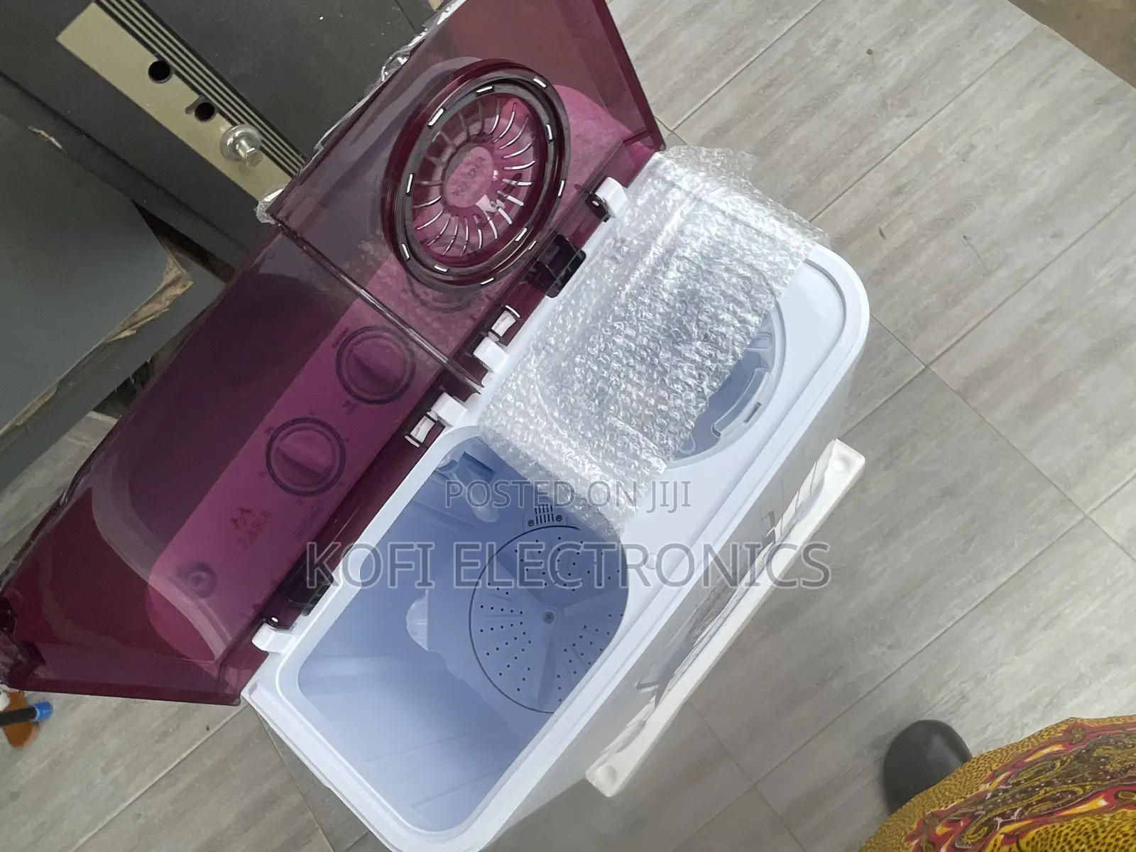 15mins Wash-Zara Semi Automatic Washing Machine 5KG