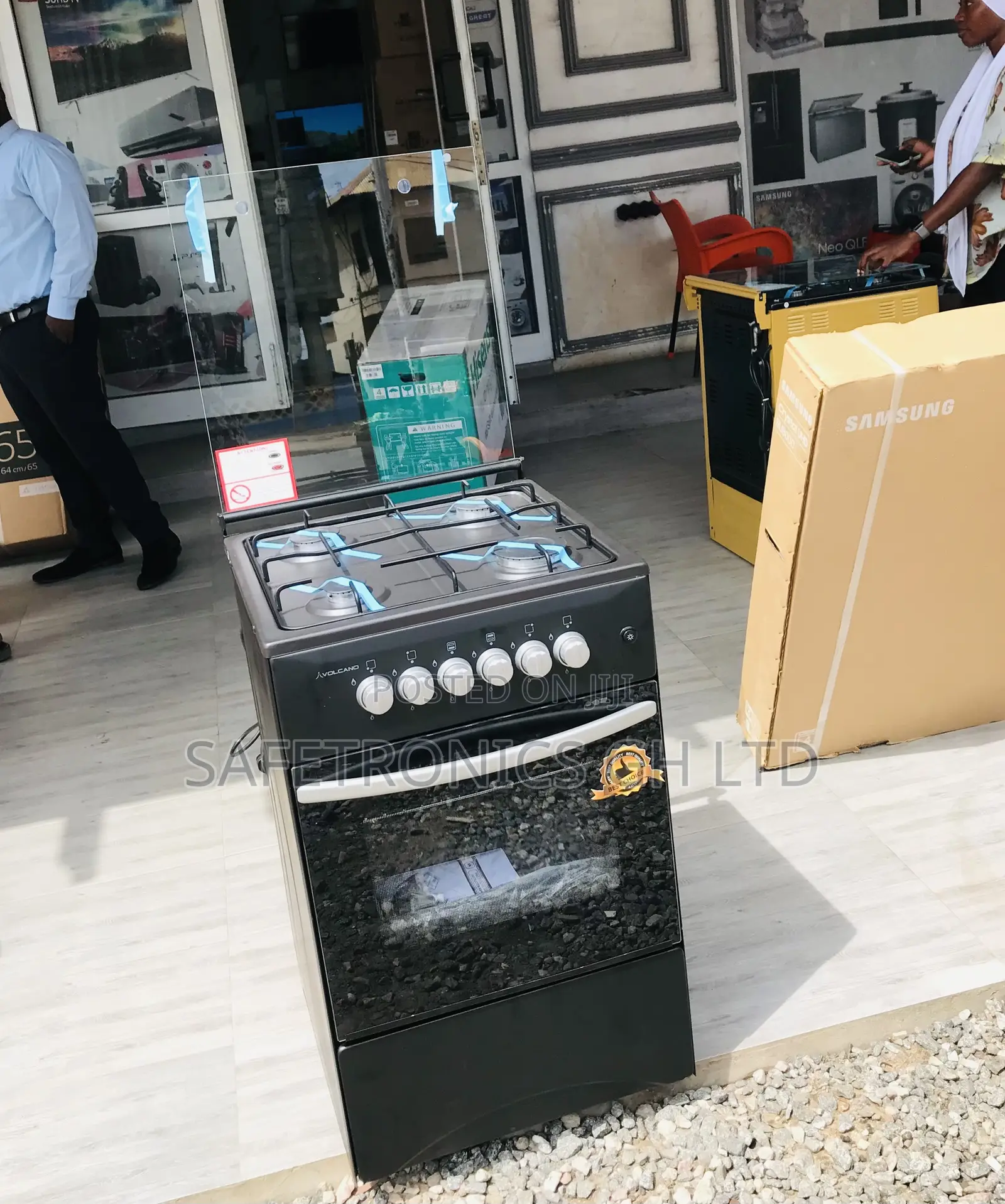 Purchase Quality  Volcano (Black) 4 Gas Oven/Grill 50by50 