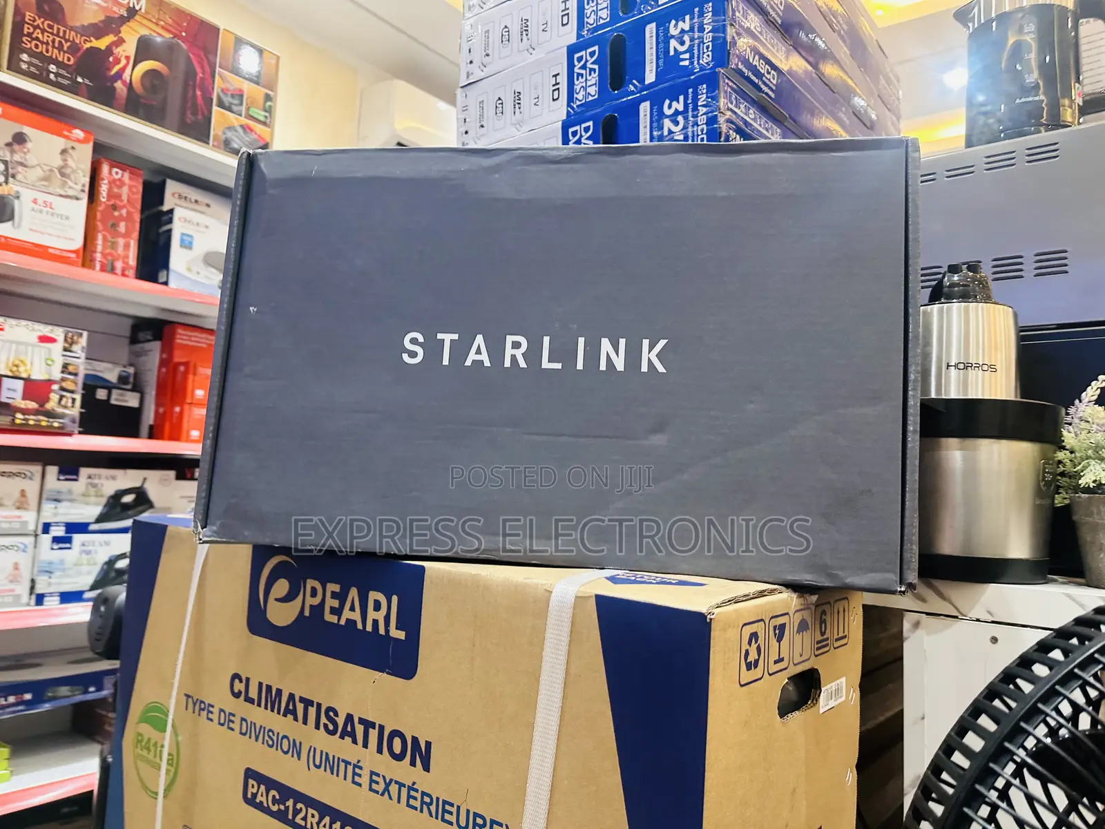 Call and Order for Starlink for Internet Access