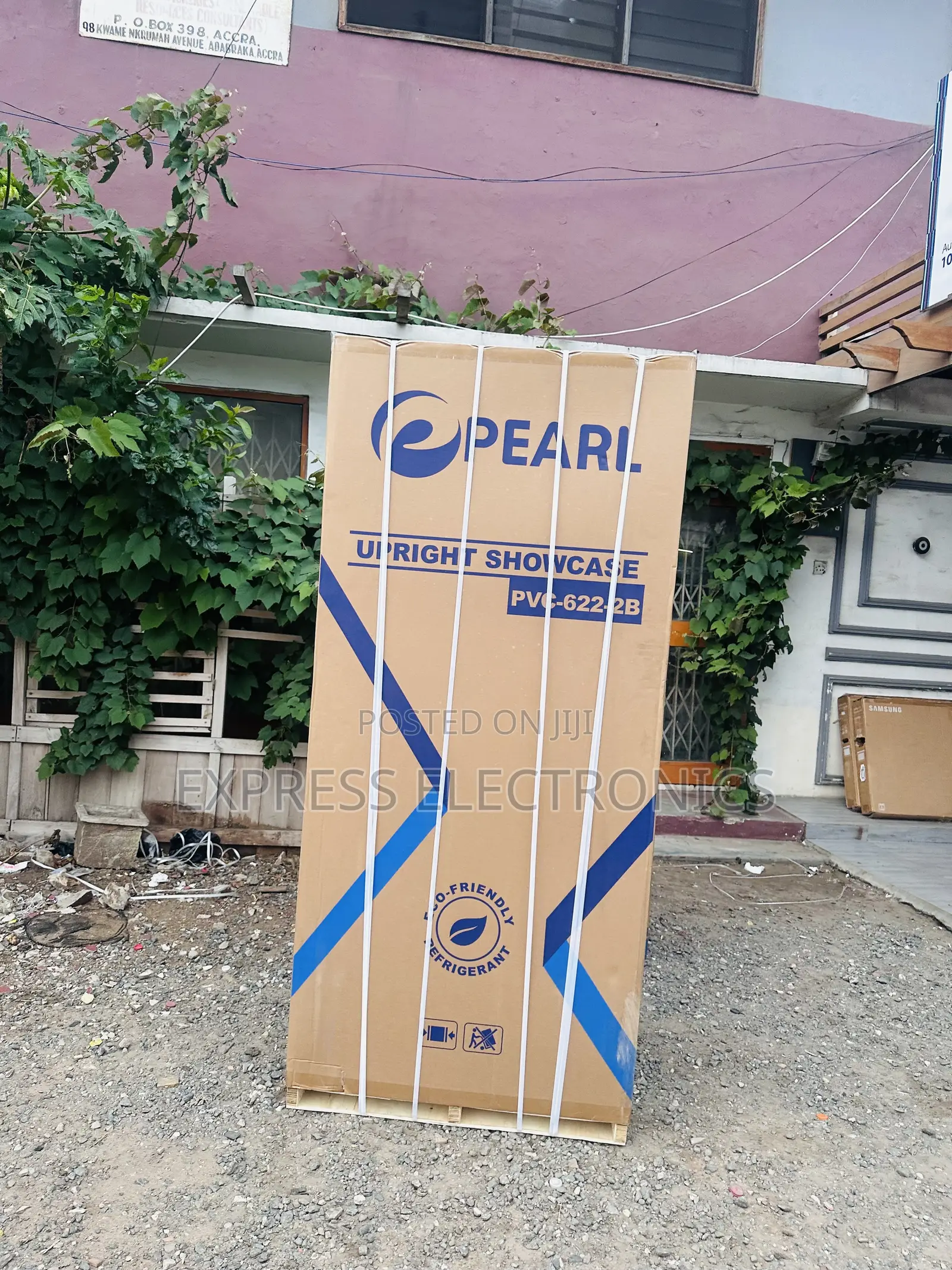 High Quality Double Door 500L Pearl PVC-622-2b
