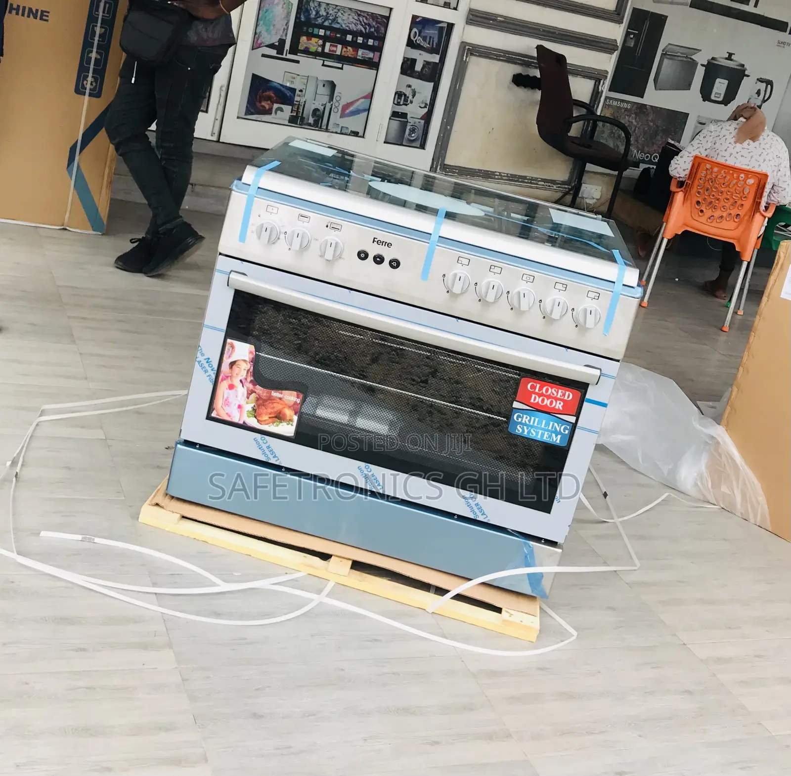 Unique Quality 60by90 4 Gas 2 Electric Oven/Grill 