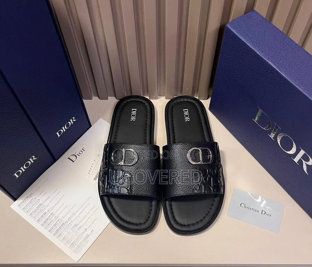 Dior Real Leather Slippers