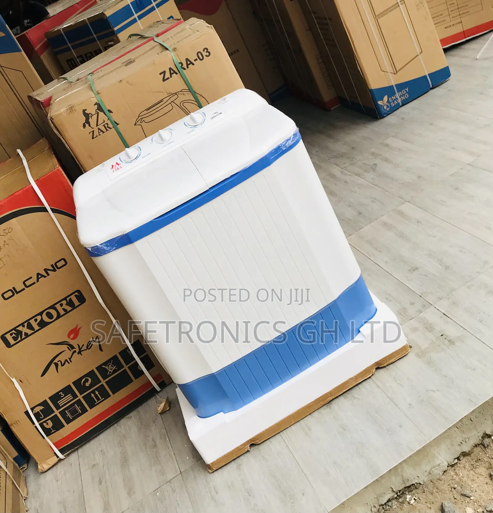  Essential Zara 7kg Topload Semiautomatic Washer 