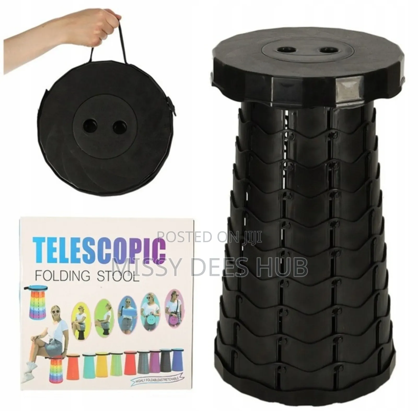 Telescopic Foldable Stool