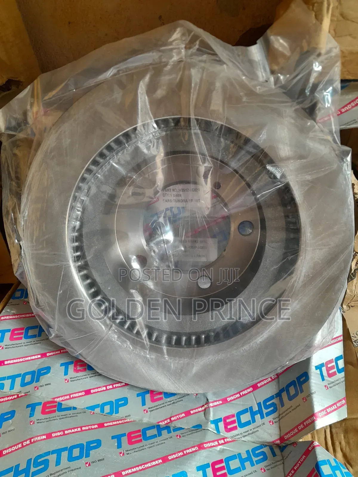 TUNDRA Front Brake Disc 018-019