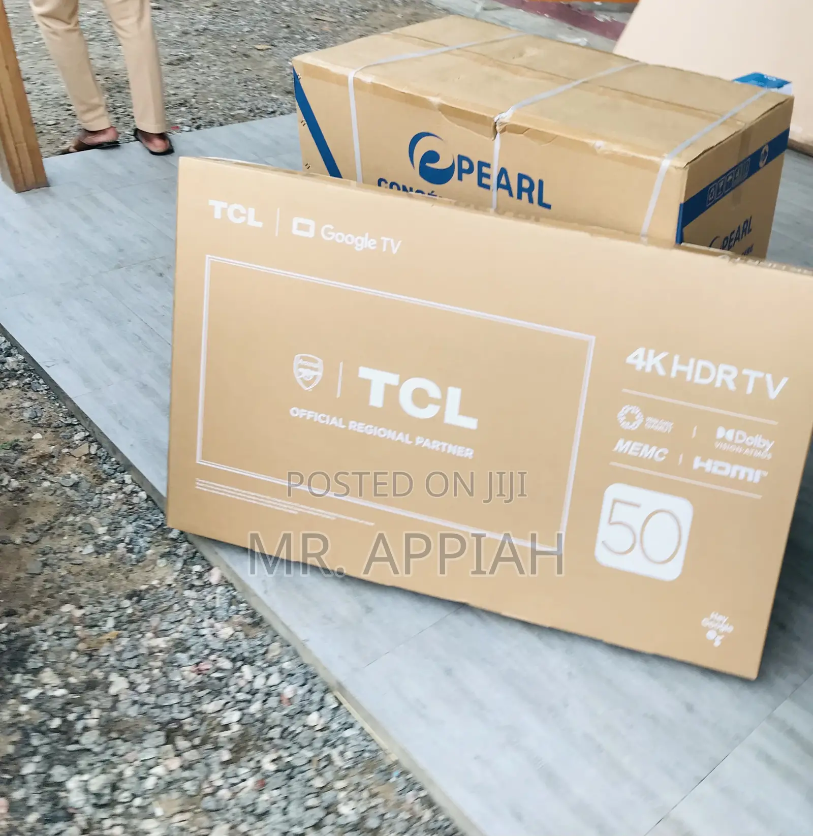 Quality TCL 50P735 50” HDR Google Electric Television