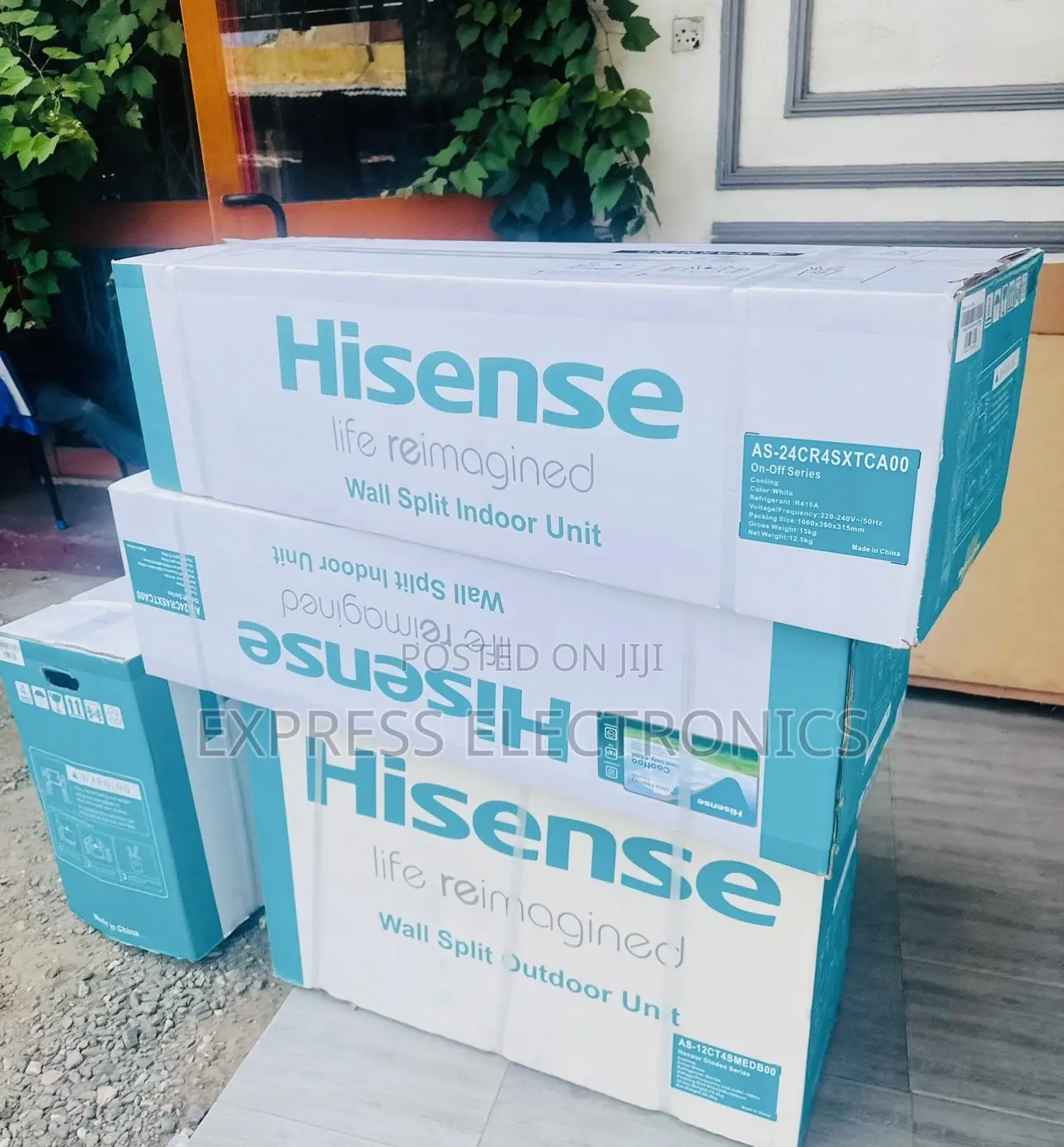 Hisense Split R410 Gas 2.5hp))