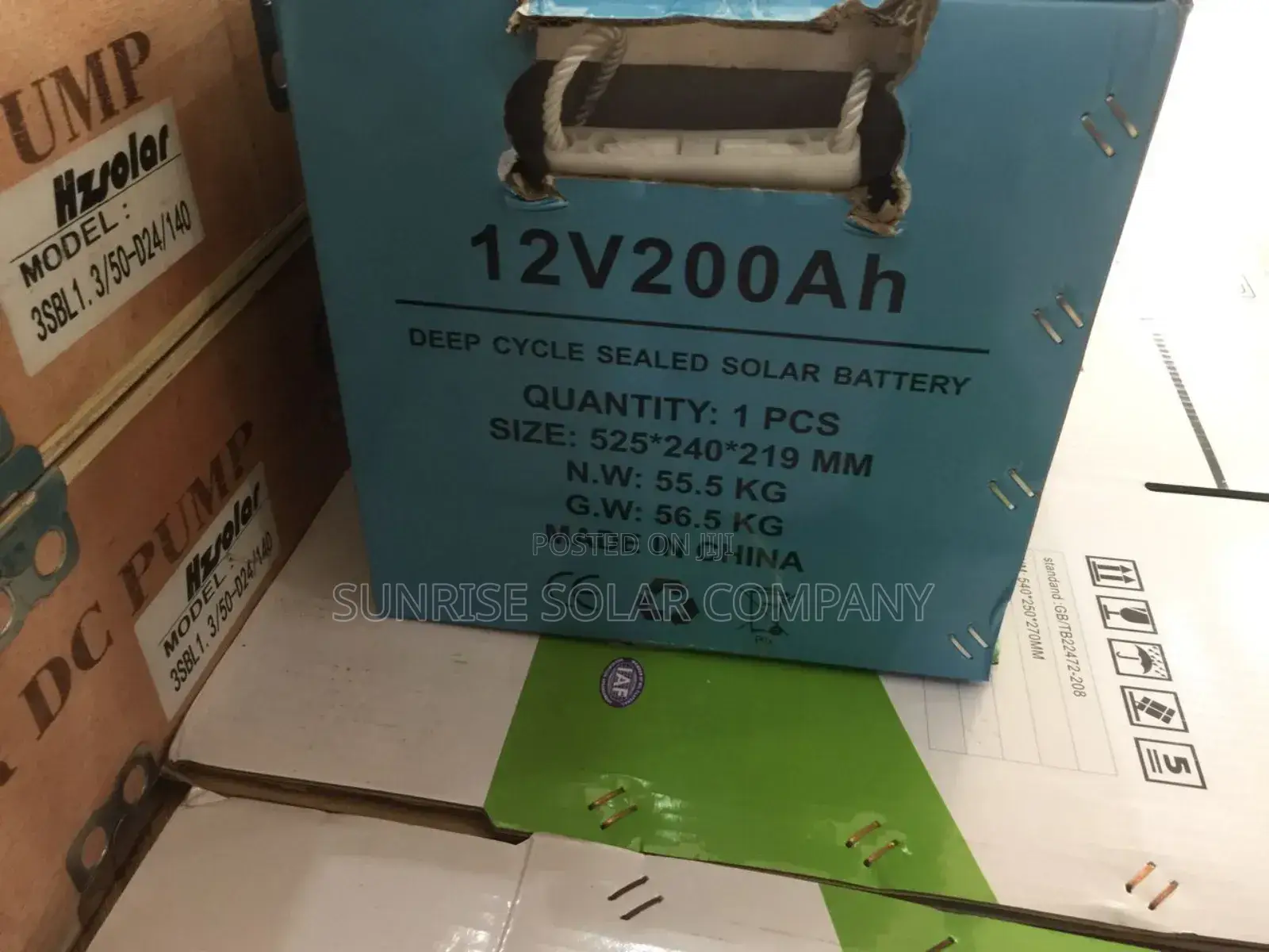 200ah 12v Solar Gel Battery