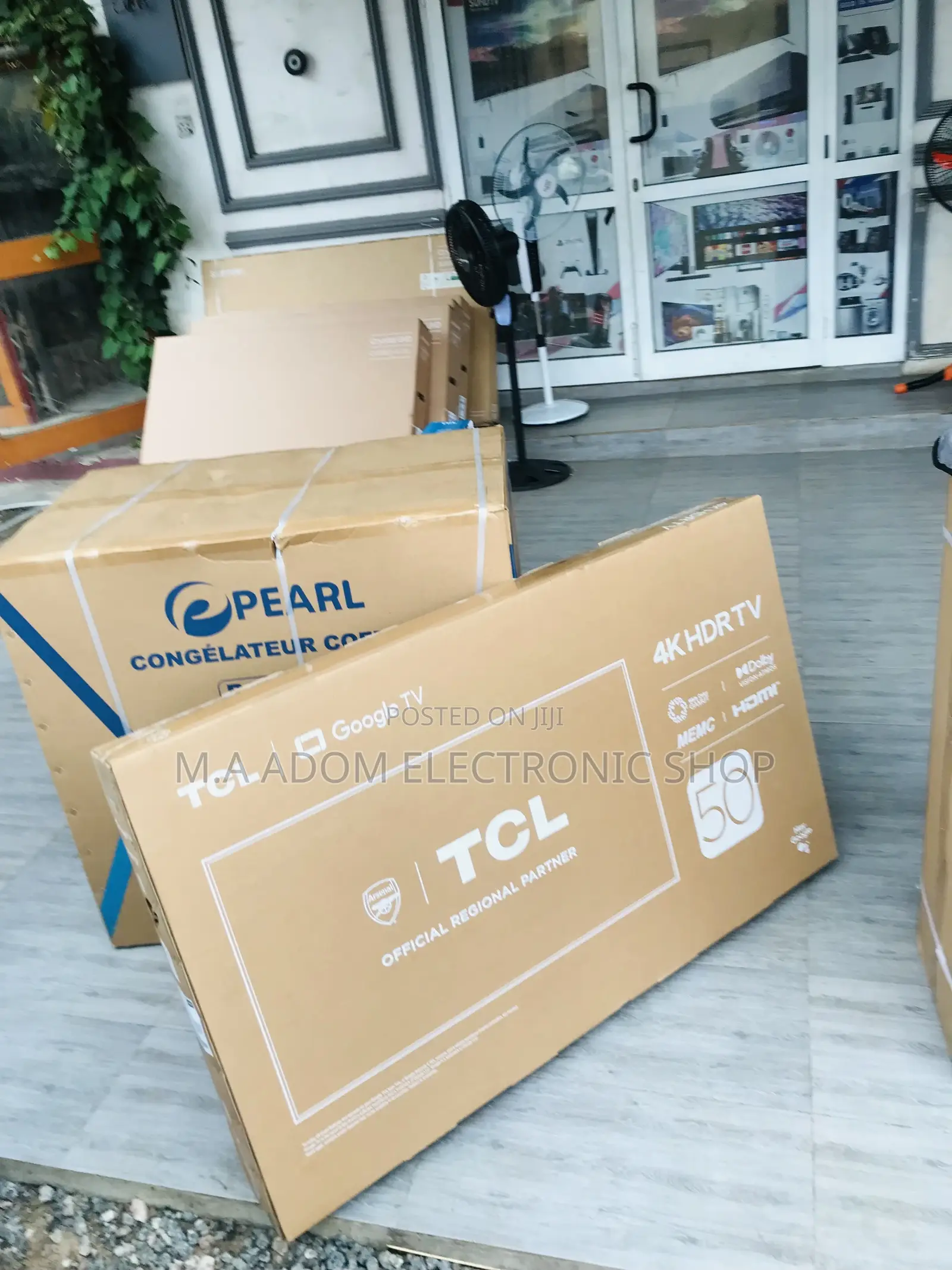 Sealed in Box TCL 50P735 50 Inch HDR Google Smart Tv.