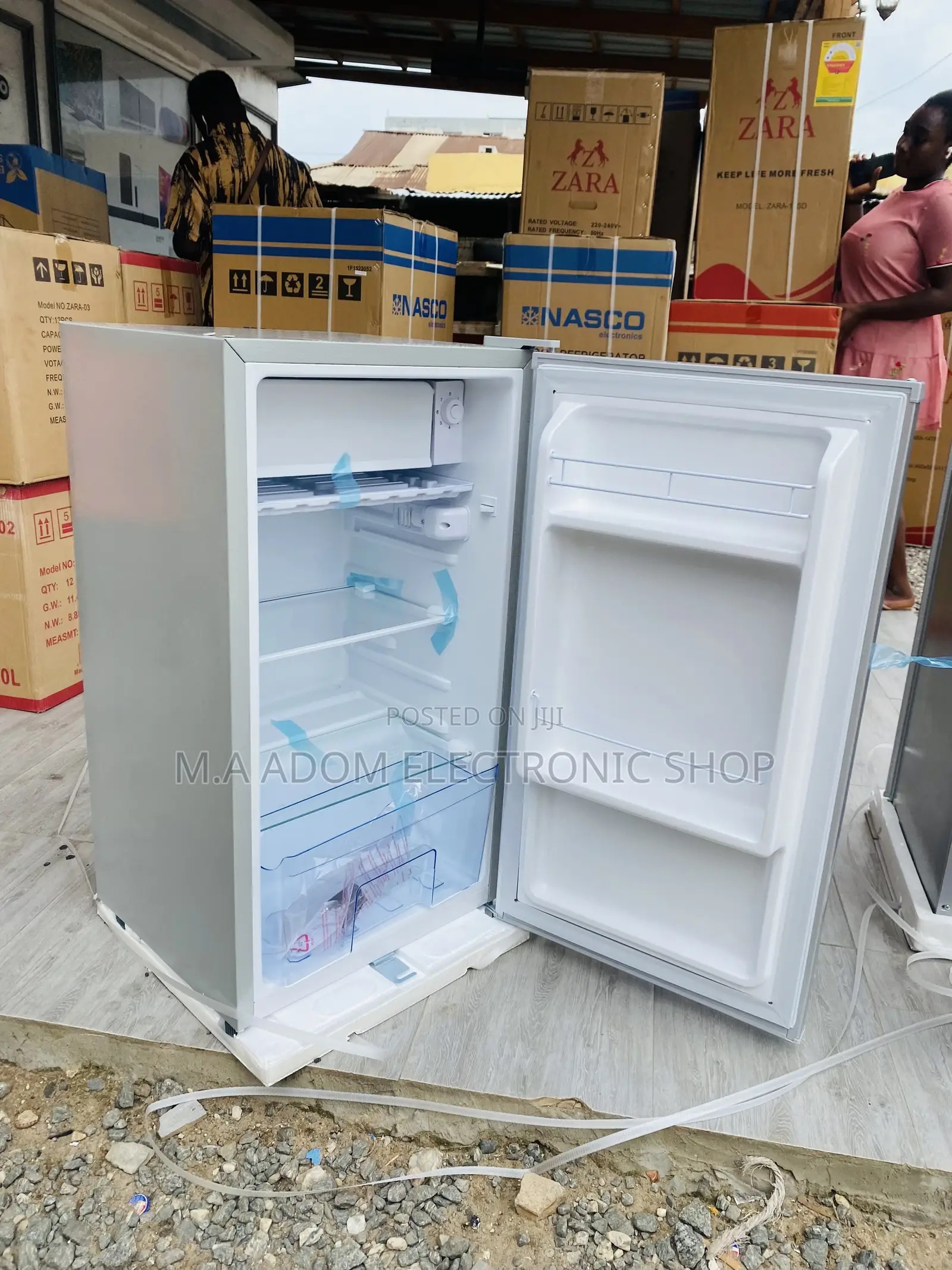 Authentic Zara 1-11s Single Door Electric Table Top Fridge.