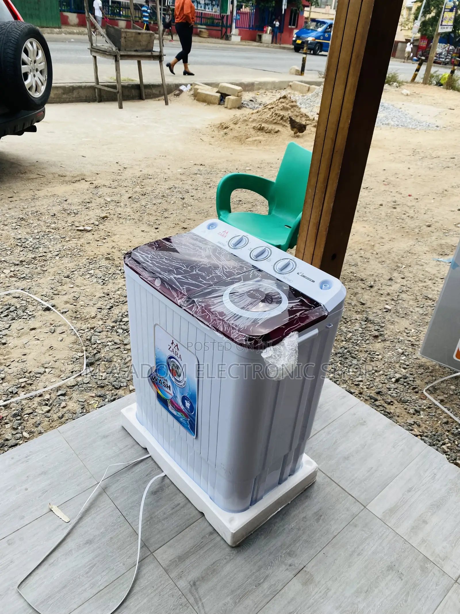 Shop Zara 5kg Twin Tub Electric Washing Machine + Spin/Dry.