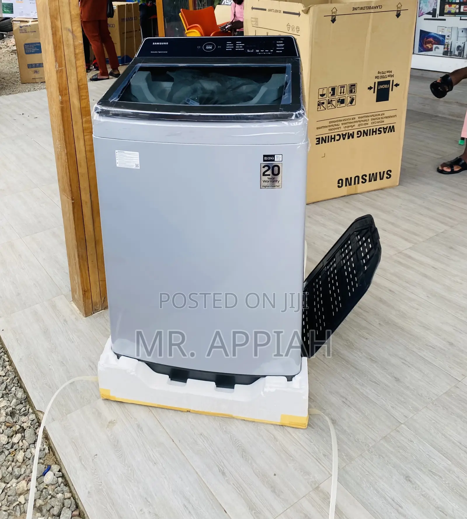 Purchase Samsung 16kg Top Load Electric Washing Machine.