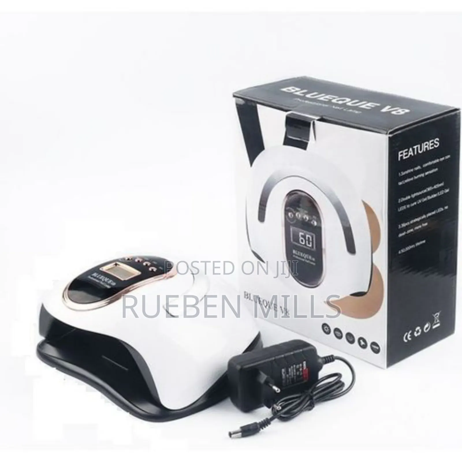 Blueque V8 Quick Drying Professional Nails Dryer UV LED