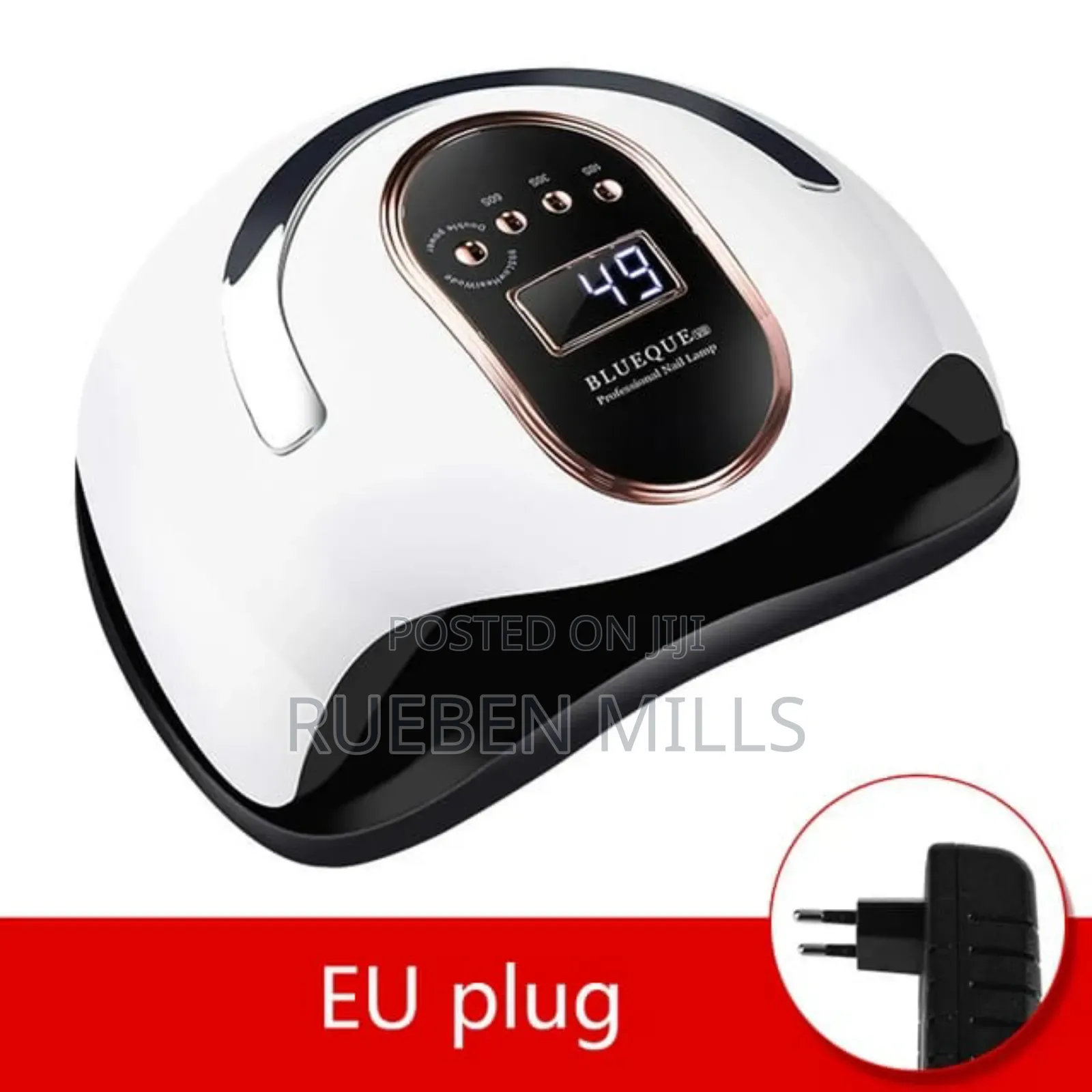 4 Timmer Settings Blueque V8 Two in One Nail Dryer Lamp