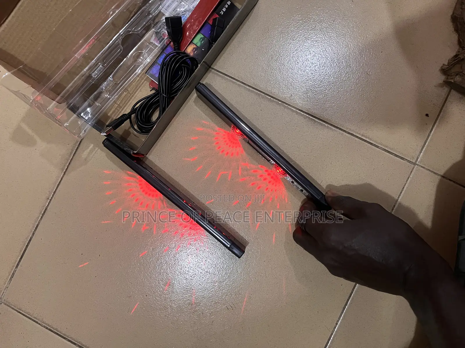 Atmosphere LED Diamond Chargeable Light.