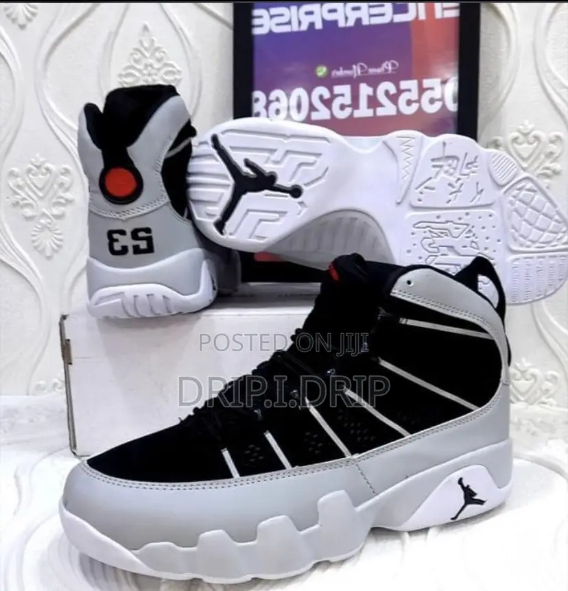 Jordan 9 Rethro High Top . Comes in Box .All Sizes Available