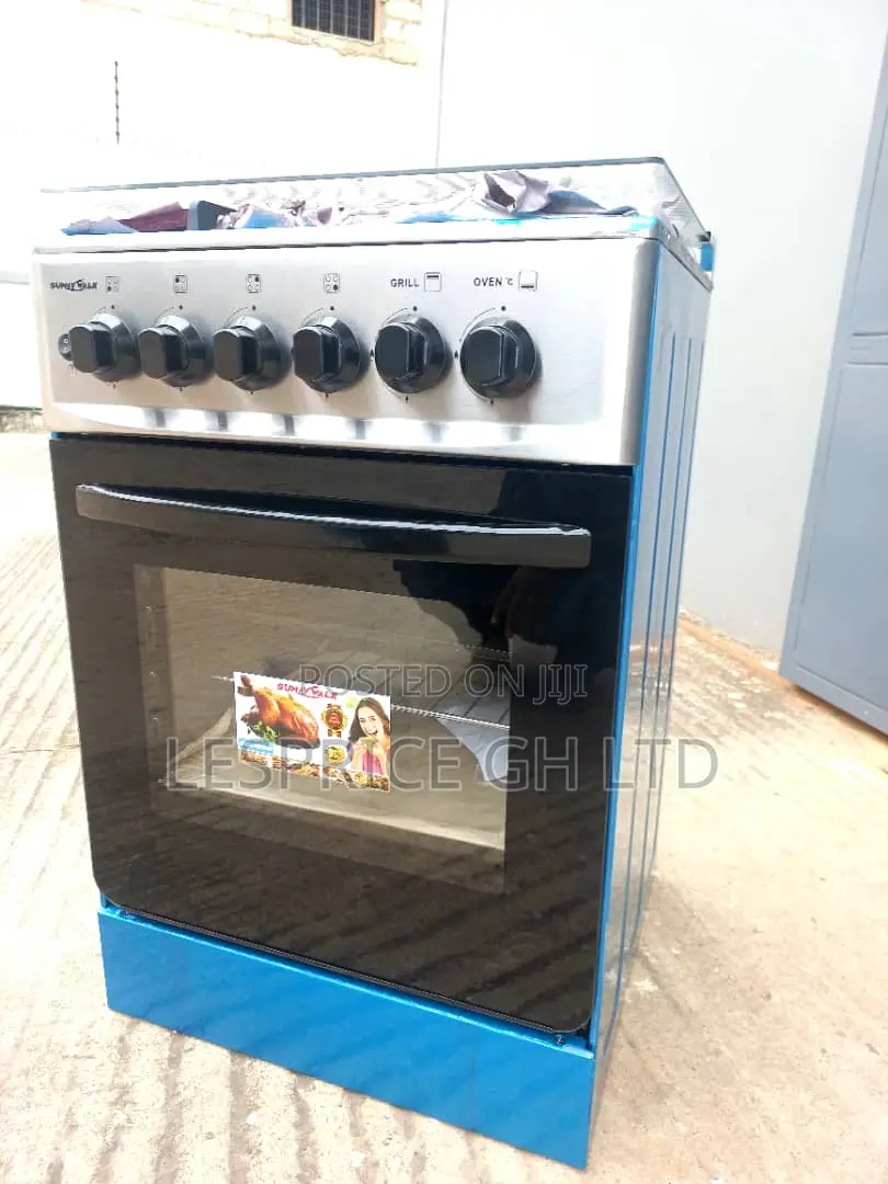 Sunny Walk 4br Gas Cooker Auto Ignition