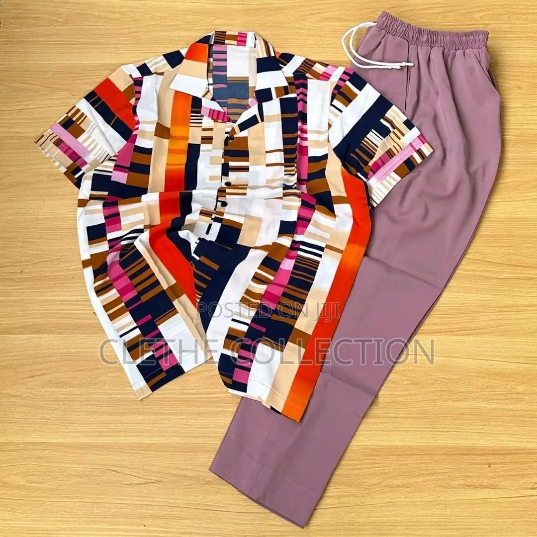 Summer Short Sleeves+ Trouser/Top and Down