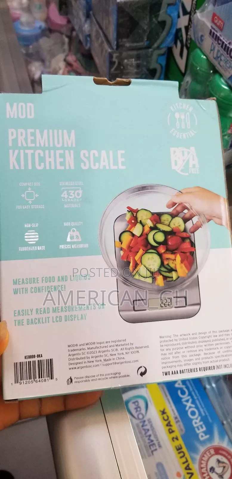 Mod Premium Kitchen Scale
