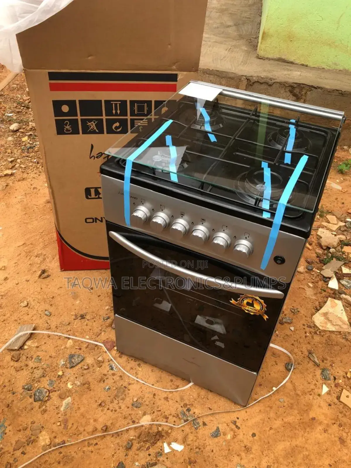 Valcano 4 Burner Gas Cooker