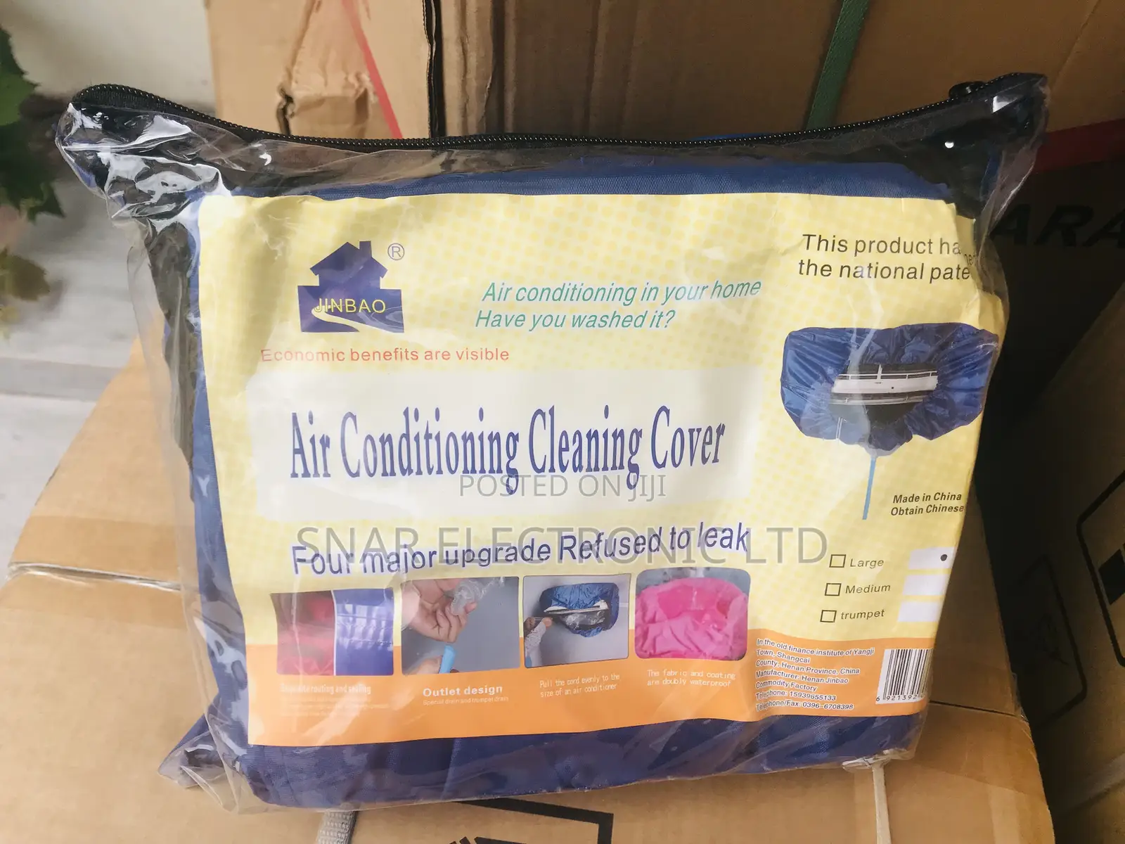 Cutest Air Conditioning Cleaning Waterproof Cover Bag