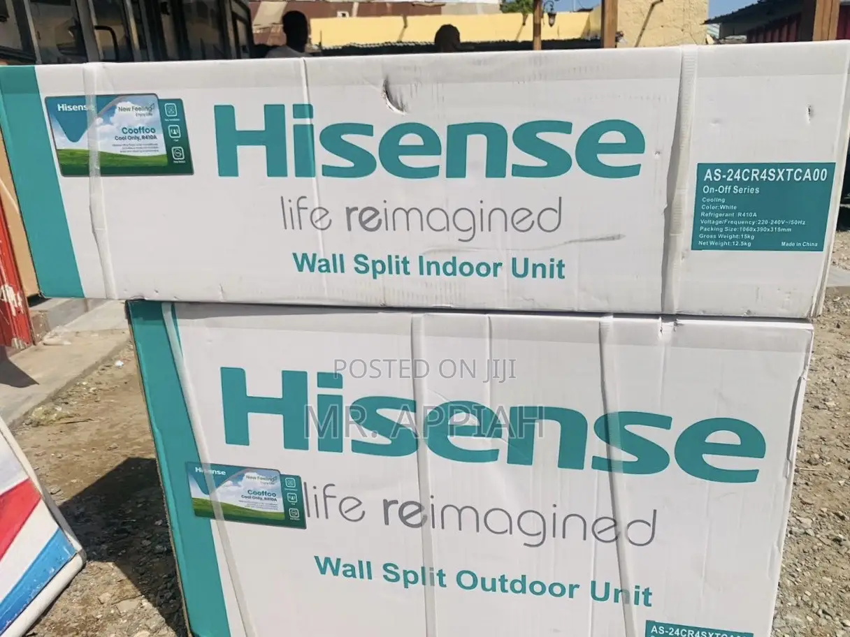 2.0hp Hisence R410 Gas Split Electric Ac(White).