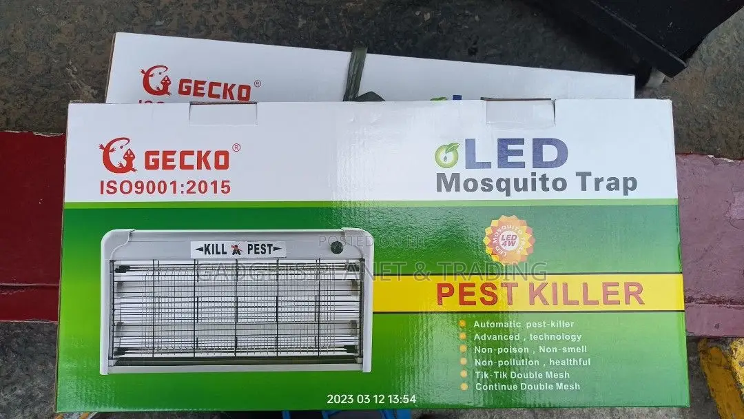 Gecko Mosquito Electric Led Pest Killer Trap Machine- LTM-6w