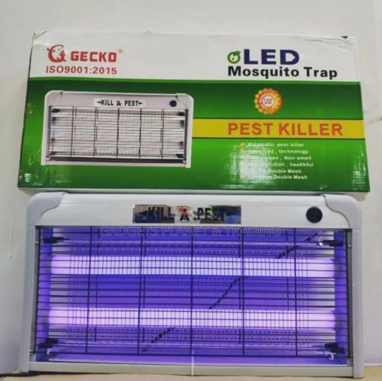 Gecko Mosquito Electric Led Pest Killer Trap Machine- LTM-6w