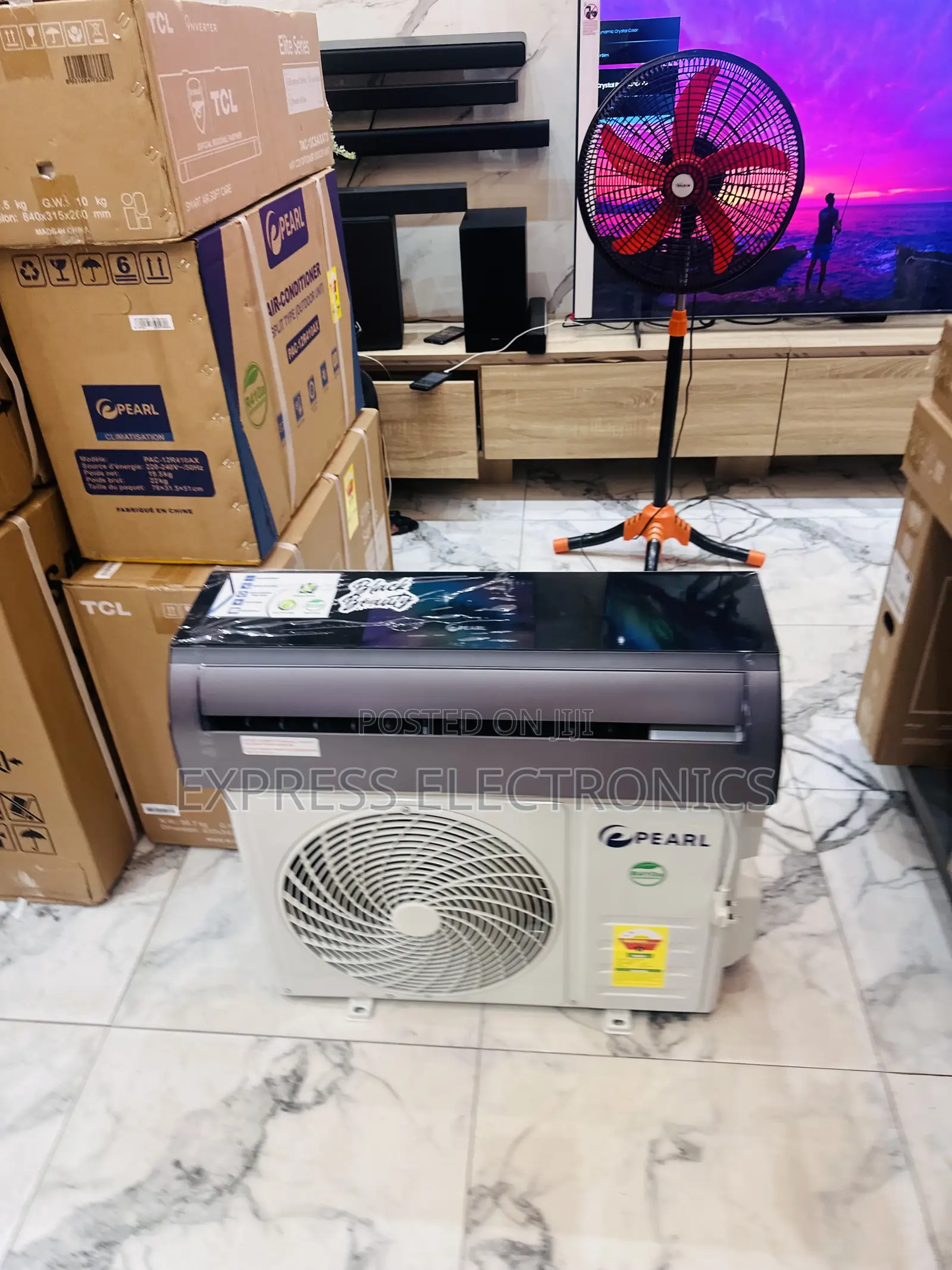 3D —Airflow Pearl Black Mirror 2.5hp Split R410