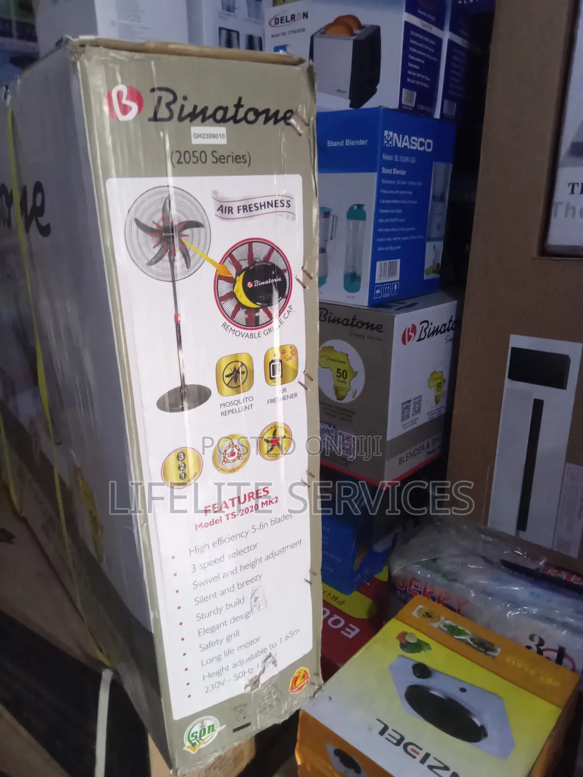 Breezy Standing Fan - Binatone 20"