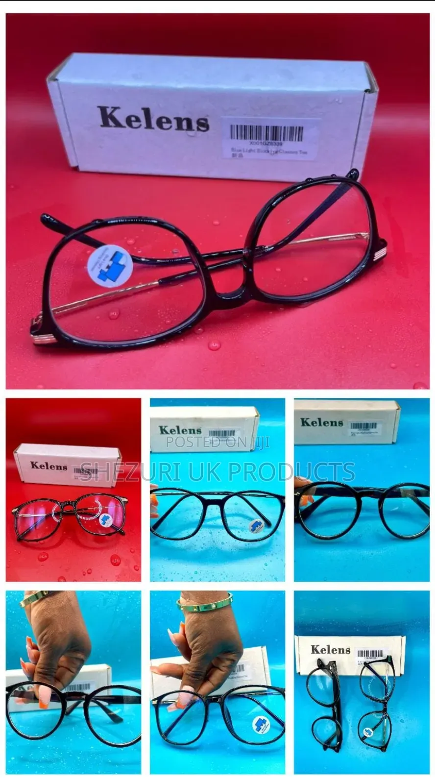 Kelens Blue Light Filter Glasses Mens Womens - Uk