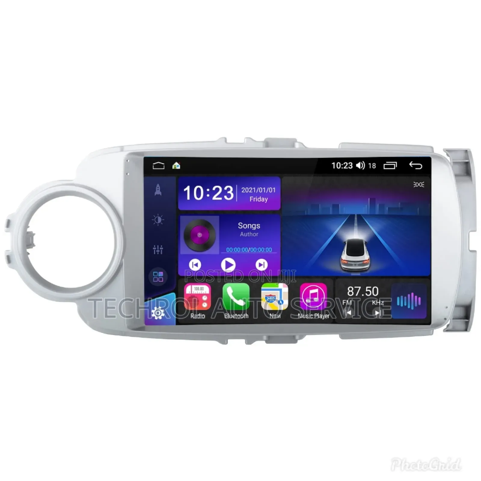 2012 Toyota Vitz Andriod Auto and Carplay System Radio