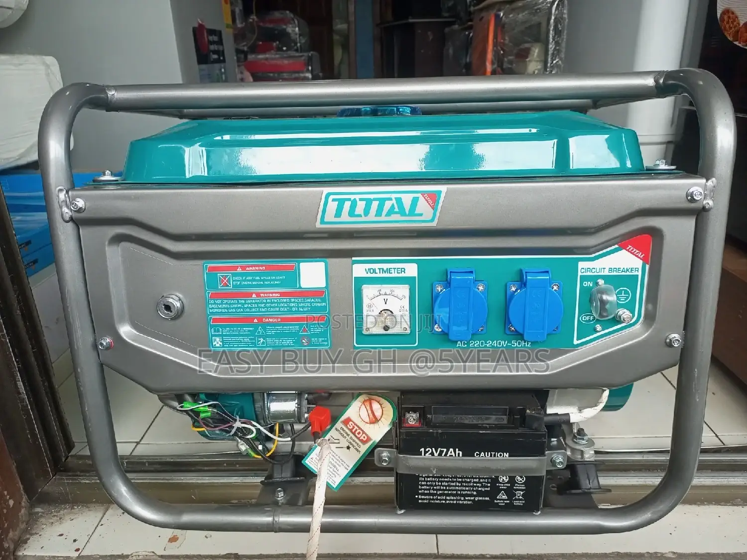 Quality Total Silent Keystart 7.0kva Generator