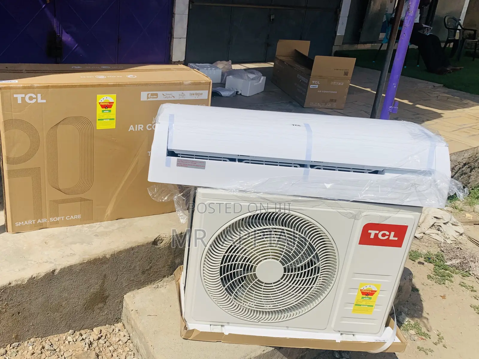 Uniquely Designed TCL 2.5hp Inverter Air Conditioner(White)