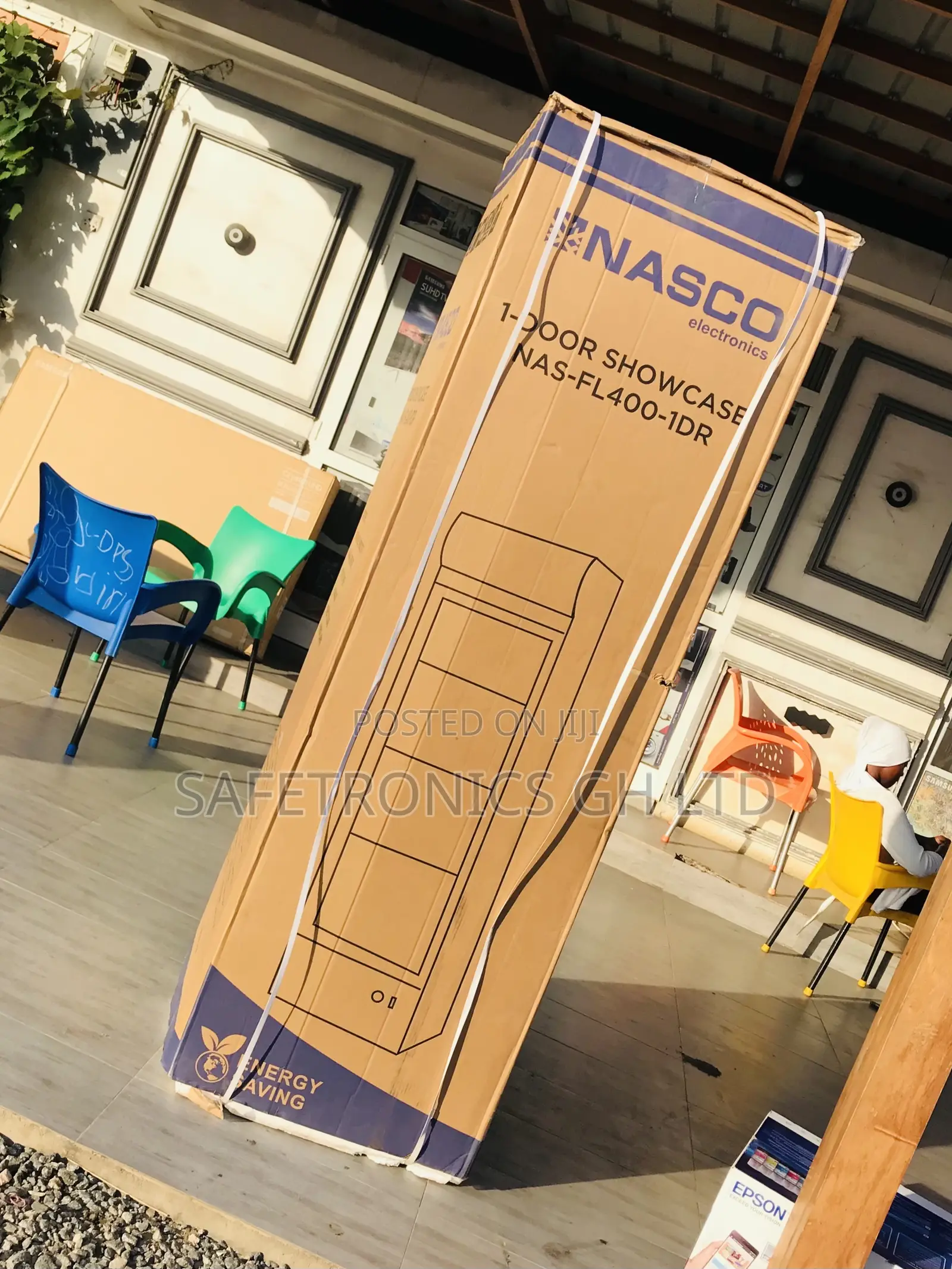 Brand New Glass Nas-Fl400-1dr Singledoor Display Fridge 