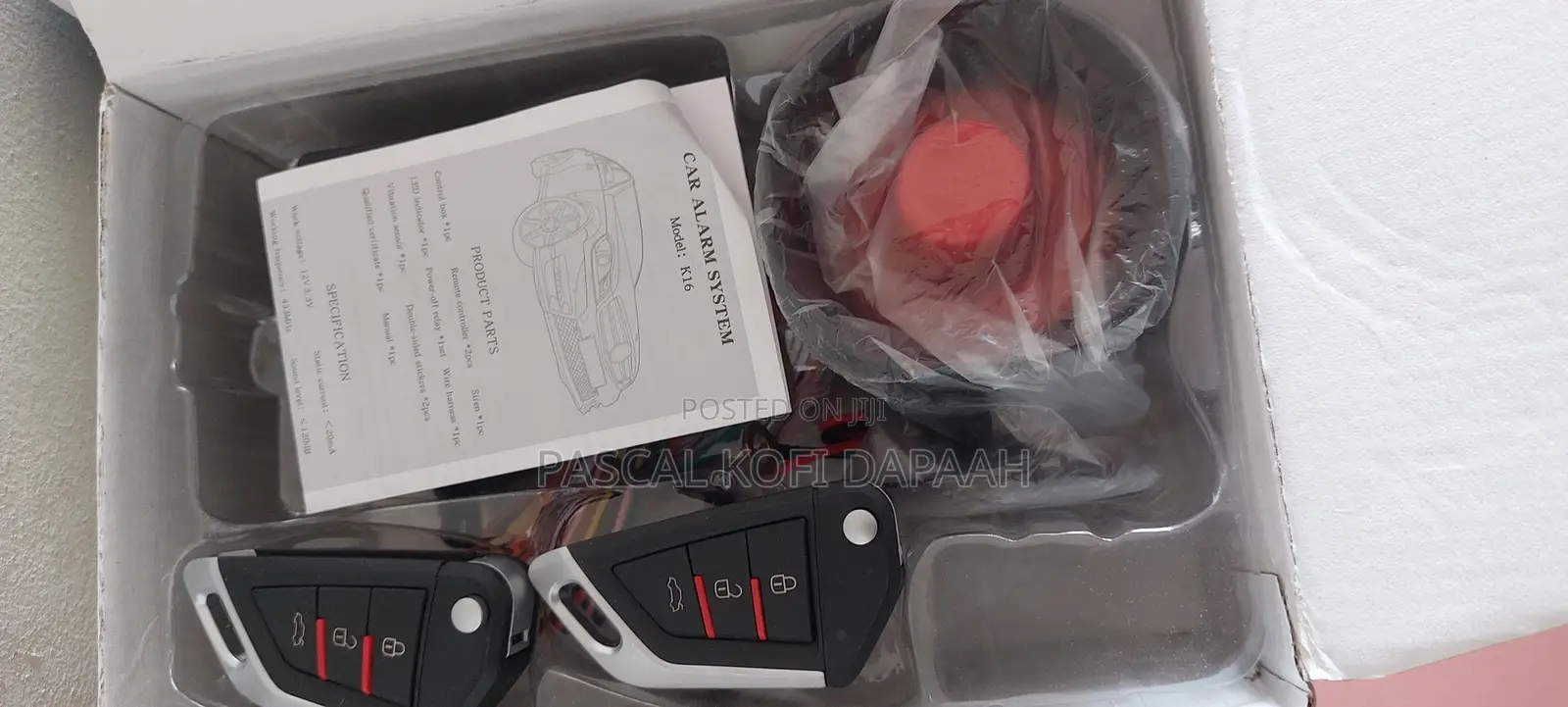 Car Security Alarm System