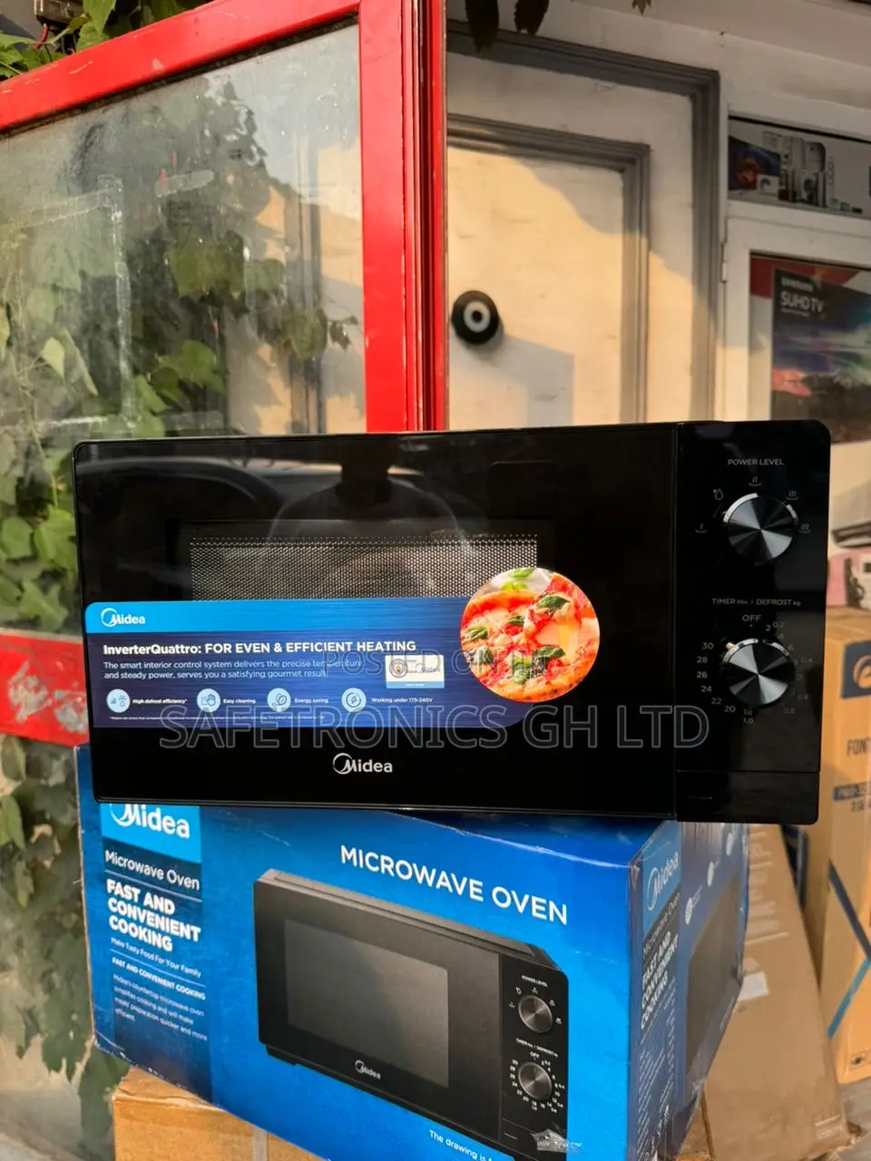  Lastest Midea 19L MM7P012MZ-B Countertop Microwave 
