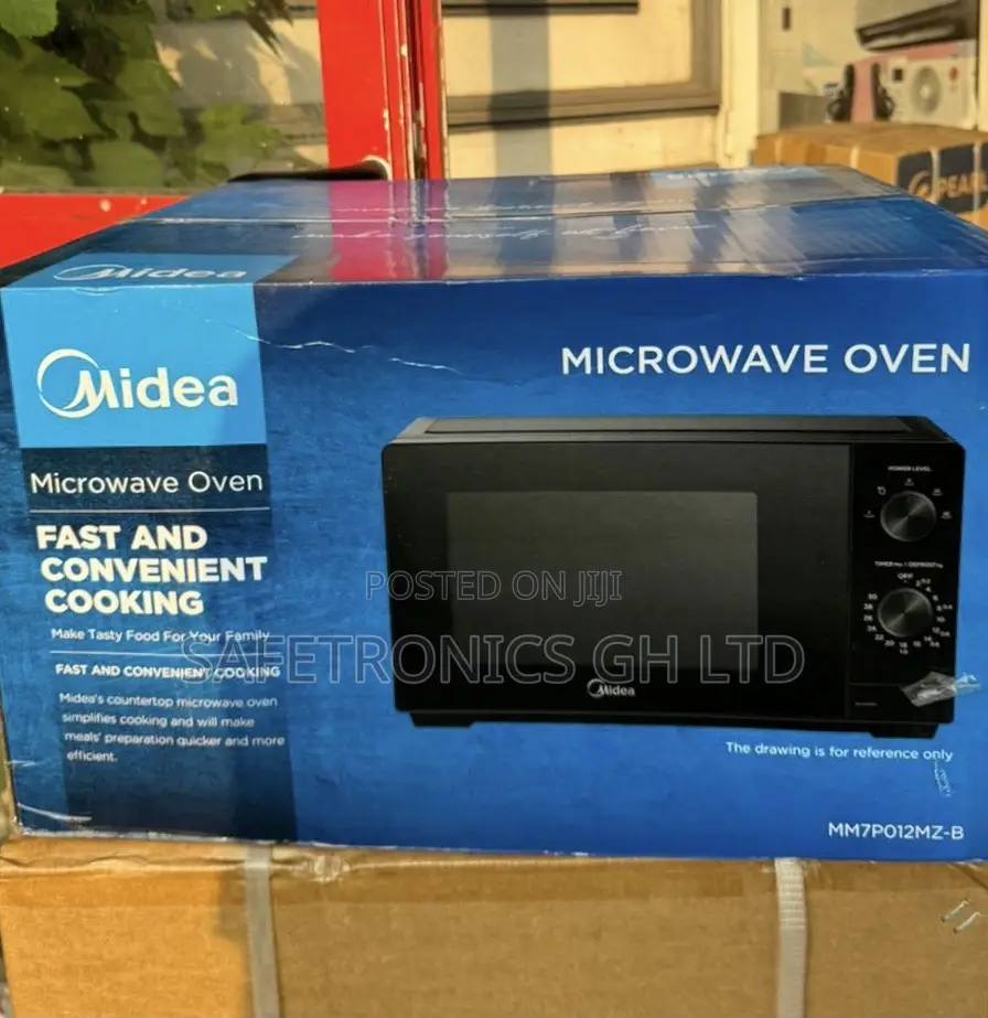  19L (Black) Midea Unique MM7P012MZ-B Countertop 