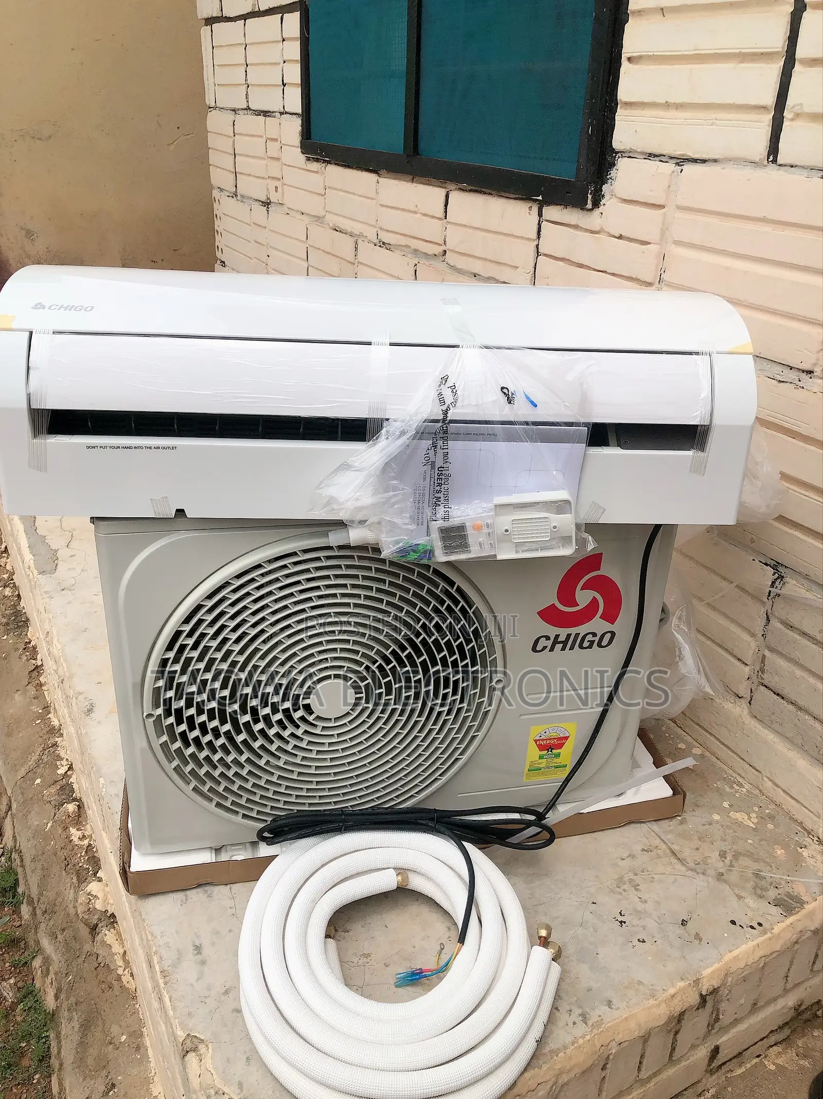 Impeccable Chigo Air Conditioner 1.5hp
