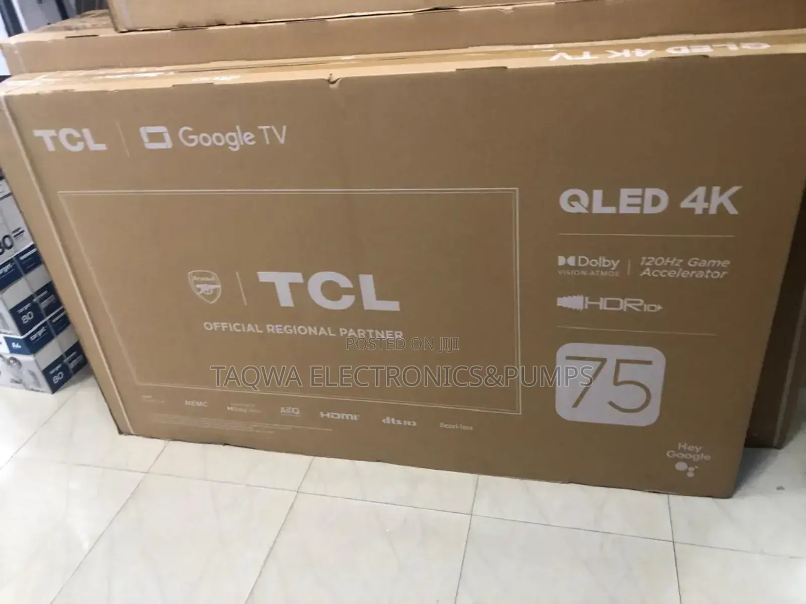 TCL 75 QLED Smart Android Tv