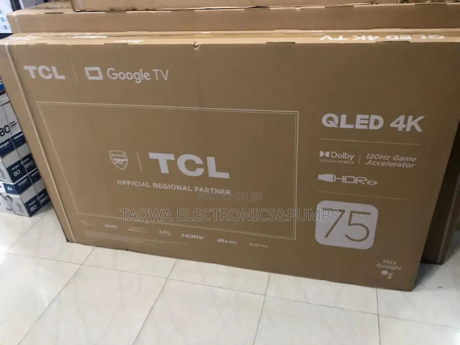 TCL 75 QLED Smart Android Tv
