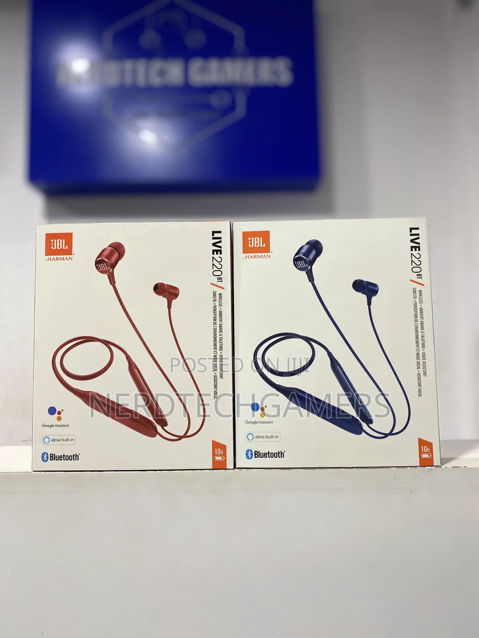 JBL LIVE 220 - In-Ear Neckband Wireless Headphone