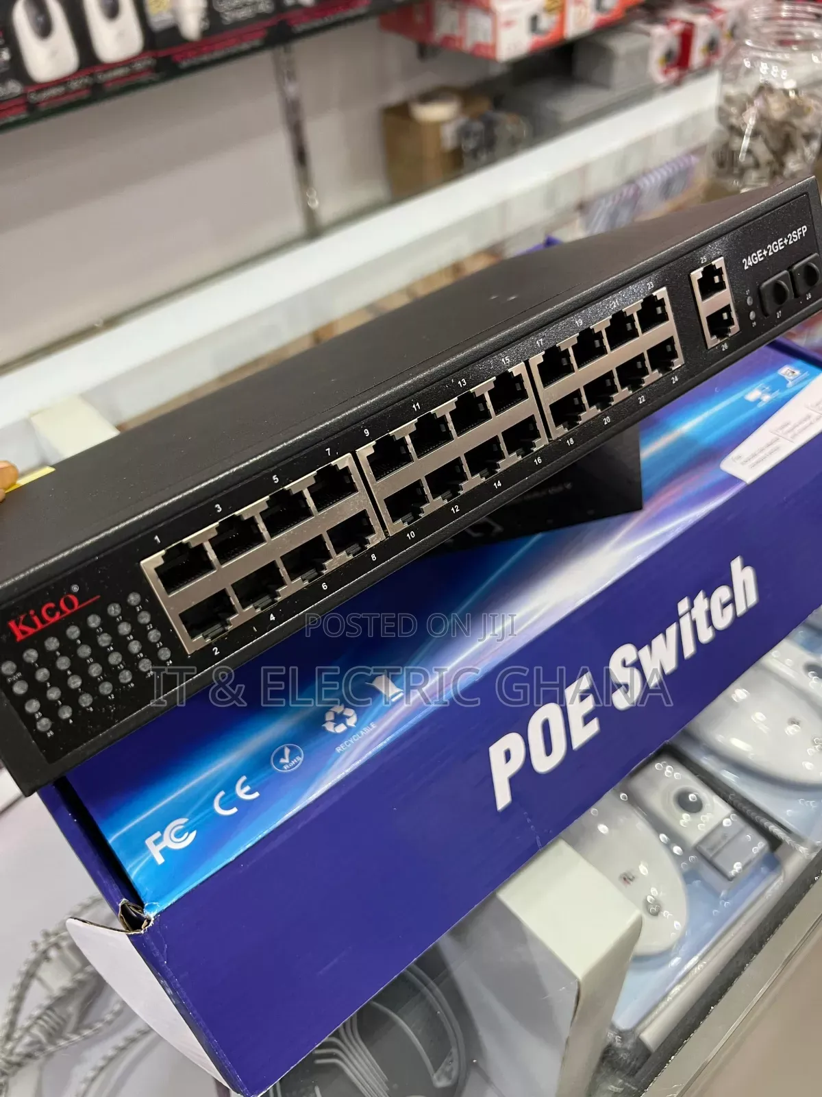 Kico 24 Port Gigabit Poe Switch